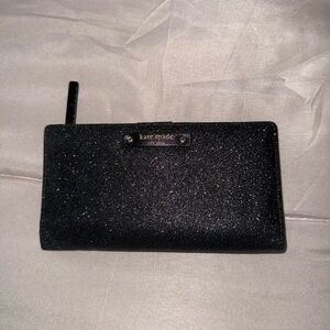 COPY - Kate Spade Black Sparkle Wallet